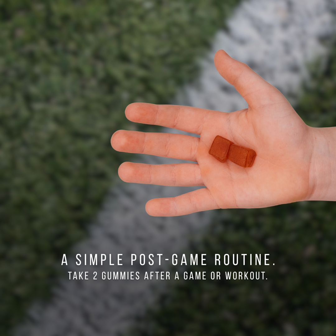 Post-Game Recovery Gummies for Youth Athletes