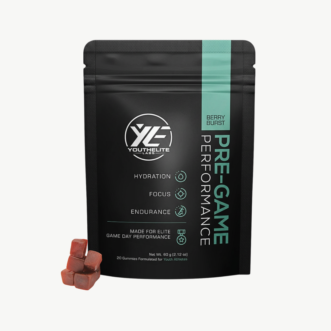 Pre-Game Performance Gummies for Youth Athletes