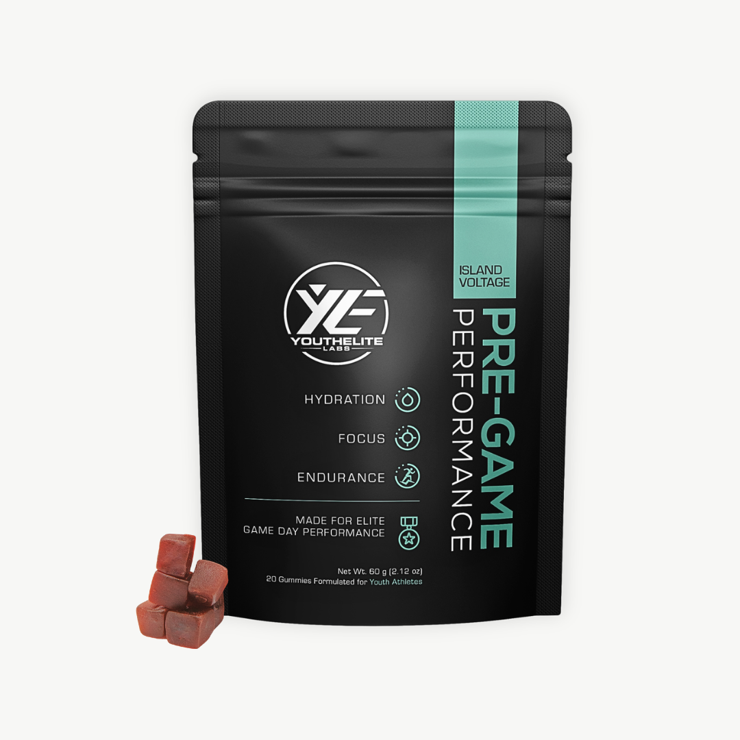 Pre-Game Performance Gummies for Youth Athletes