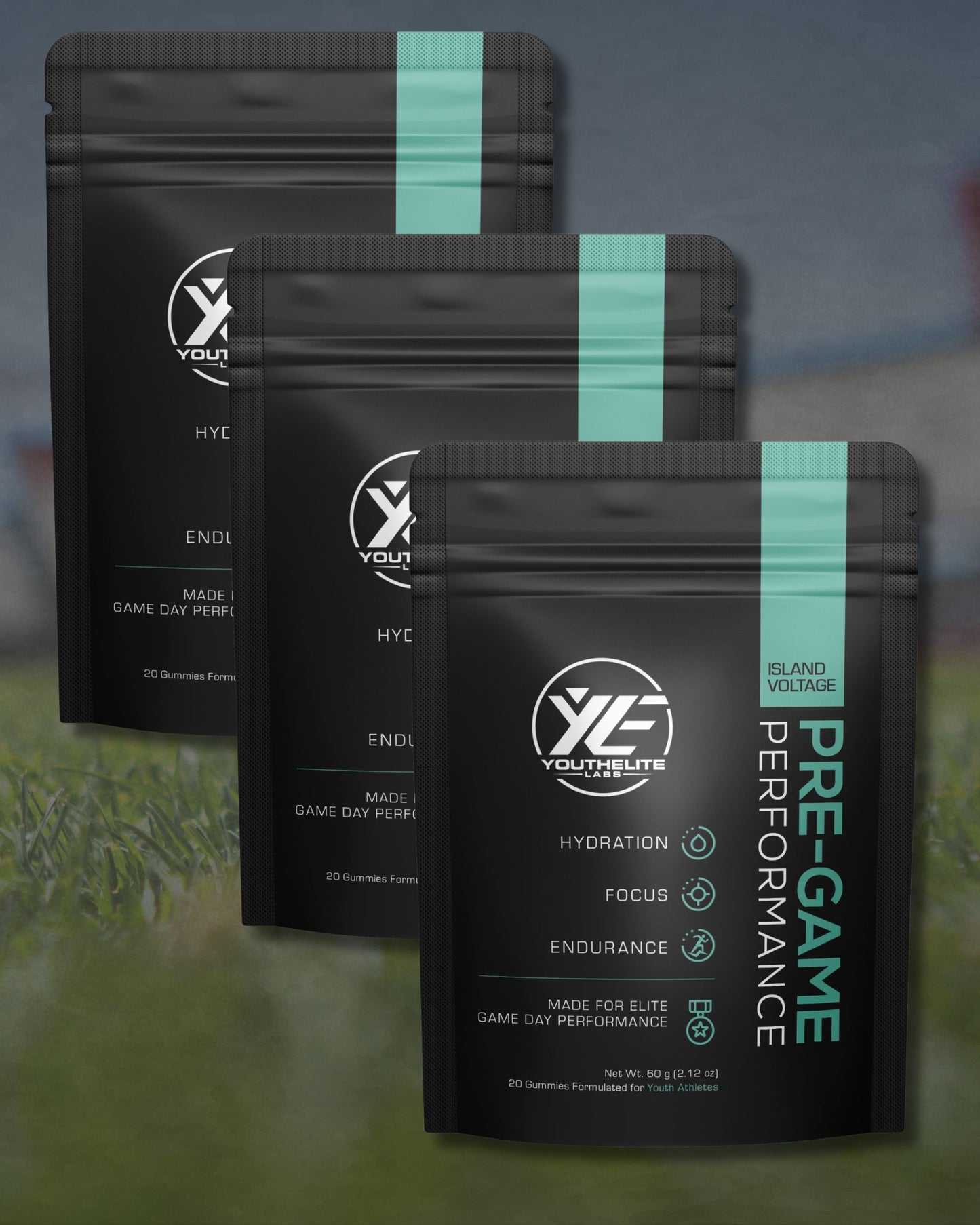 Pre-Game Performance Gummies for Youth Athletes